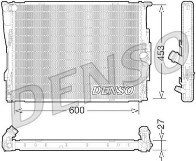 - Радіатор охолодження DENSO DRM05073