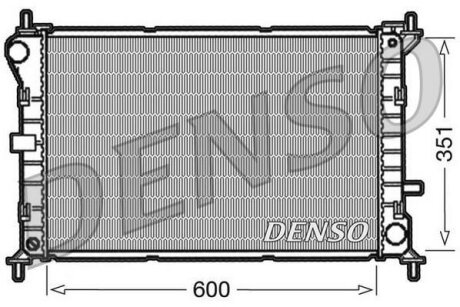 - Радіатор охолодження DENSO DRM10051