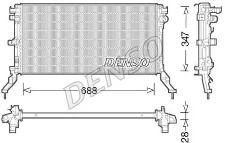 Радіатор DENSO DRM23039