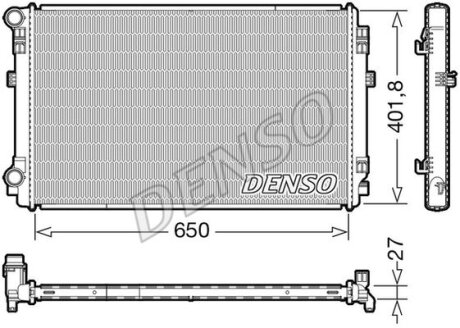 Радіатор основний DENSO DRM32048