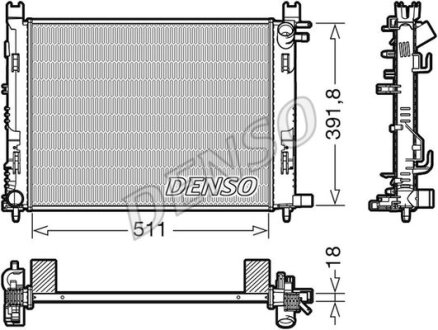 Радіатор DENSO DRM37002