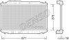 - Радіатор охолодження DENSO DRM40028 (фото 1)