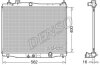 Радіатор, система охолодження двигуна DENSO DRM40047 (фото 1)