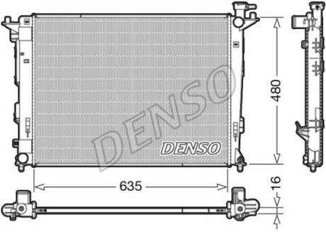 - Радіатор охолодження DENSO DRM41006
