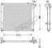 - Радіатор охолодження DENSO DRM41015 (фото 1)