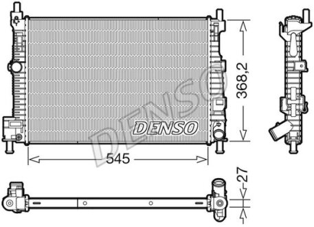 Радіатор DENSO DRM44045