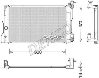 Радіатор DENSO DRM50091