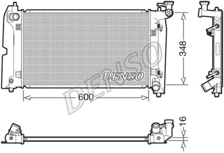 Радіатор DENSO DRM50111
