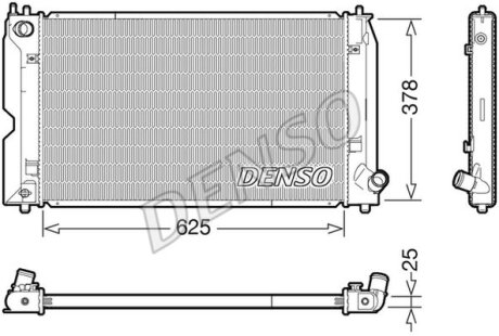 Радіатор DENSO DRM50119