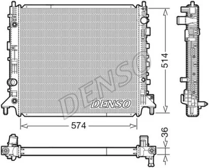 Радіатор DENSO DRM99013
