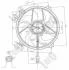 Вентилятор радіатора Fiesta/Fusion/C4 1.2-2.0 01-12 DEPO 009-014-0009 (фото 1)