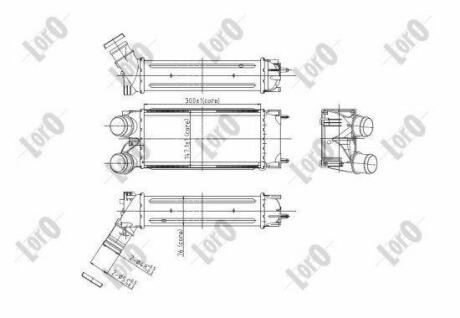 Iнтеркулер Citroen Berlingo/ Partner 1.6 HDI 06- DEPO 009-018-0009
