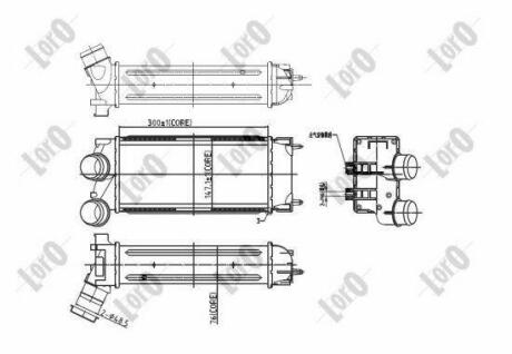 Iнтеркулер Citroen Berlingo/Peugeot Partner 1.6HDi/BlueHDi 08- DEPO 009-018-0010