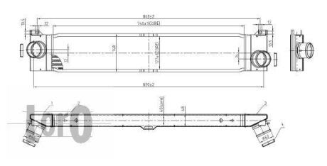 Iнтеркулер Fiat Ducato 2.0/2.3 D 06- DEPO 016-018-0006