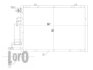 Радіатор кондиціонера (з осушувачем) Ford B-Max 12-/Fiesta VI 08- DEPO 017-016-0008 (фото 1)