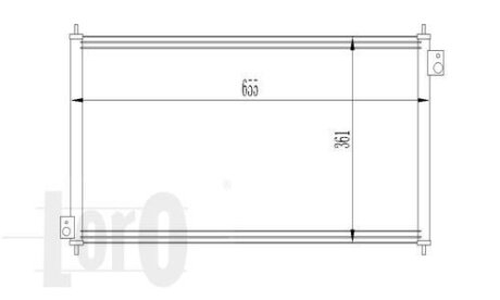 Конденсатор, кондиционер HONDA ACCORD COUPE, 80100S84A00 DEPO 018-016-0006