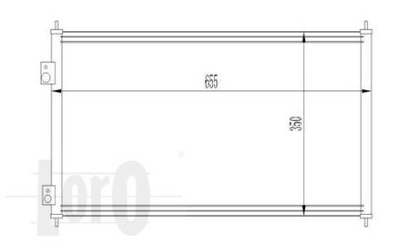 Конденсатор, кондиционер HONDA CIVIC VII, 80110S5A003 DEPO 018-016-0015