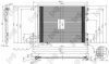 Конденсатор, кондиционер KIA SORENTO, 976063E901 DEPO 024-016-0015 (фото 1)