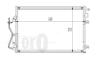 Конденсатор, кондиционер RENAULT CLIO, 7700428083 DEPO 042-016-0011 (фото 1)