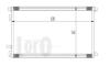 Конденсатор, кондиционер RENAULT MEGANE, 8200115543 DEPO 042-016-0015 (фото 1)