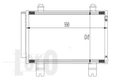 Конденсатор, кондиционер SUZUKI SWIFT, 9531062J10 DEPO 050-016-0002