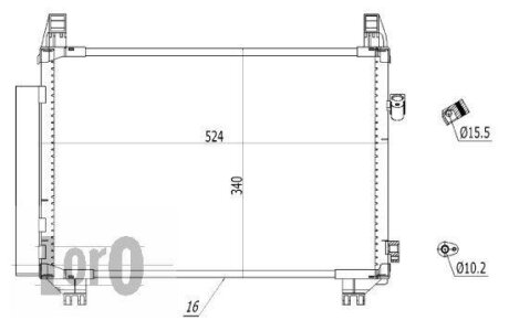 Автозапчастина DEPO 051-016-0033