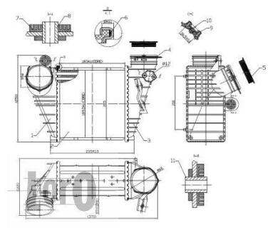 Iнтеркулер VW Golf 1.9TDI -03 DEPO 053-018-0005