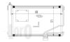 Конденсатор, кондиционер MERCEDES-BENZ C-CLASS, 2035001354 DEPO 054-016-0013 (фото 1)