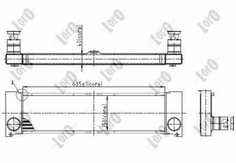 Iнтеркулер MB Vito (W639) 03- DEPO 054-018-0010