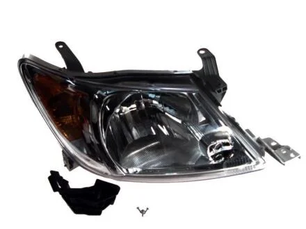 Фара Прав (H4, електричн, без мотора, колір повороту: жовтий) TOYOTA HILUX VII 06.04-06.08 DEPO 212-11G9R-LD-EM