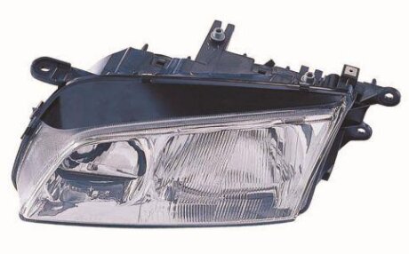 Фара передня (Фара прав. H1/H1, автом. регул. 12/99- []) DEPO 216-1141R-LD-EM