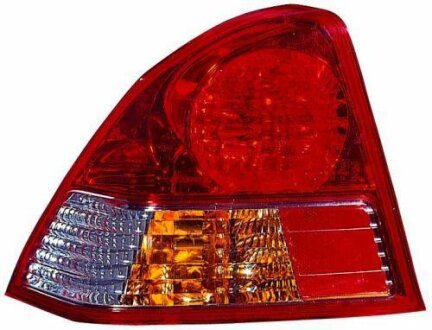 Civic \'01-05 фонарь задний, левый, внешний с указателем поворота, желтый (седан) honda DEPO 217-1956L-AE-Y