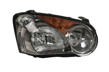 Переднi фари (Фара правая H1/HB3 с указателем повор., черная рамка, эл. рег., 03-05 []) DEPO 220-1111R-LDEM7
