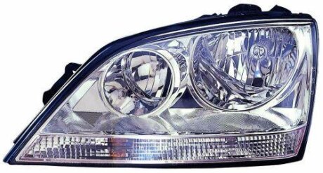 Фара передня (Фара левая H7/H1 эл. рег., с моторч., -06 []) DEPO 223-1121LMLD-EM