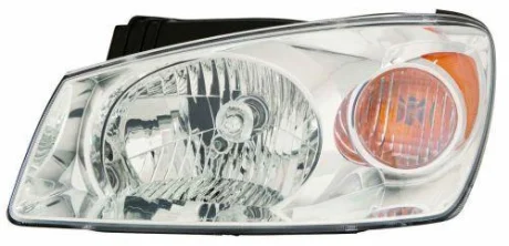 Фара передня (Фара прав. H4 с поворотн., SED эл.рег., хром.рамка []) DEPO 223-1122R-LDEM1