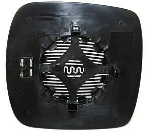 Скло дзеркала бокового виду з пiдiгрiвом, з 2008 р. DEPO 3150G02