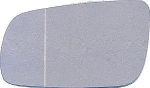 Скло дзеркала (з підігрівом) VW Golf IV 97-/VW Lupo I 98-/VW Passat B5 96- (L) (несферичн.) DEPO 4021G02