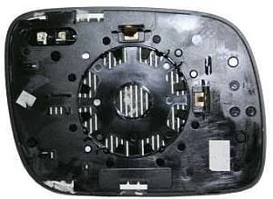 Скло дзеркала (з підігрівом) VW Touareg 02-10 (L) (несферичн.) DEPO 4043G01