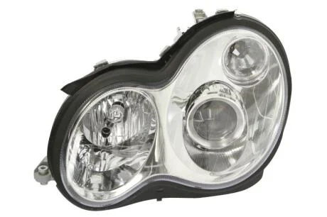 Фара передня (Фара левая XENON(D2S)/H7 с указателем повор., прозр. lens, эл. рег., с моторч. []) DEPO 440-1136L-LDHEM