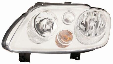 Фара, VW Caddy III - Touran, 2004-2010, R, (с эл. моторчиком) DEPO 441-1172R-LDBM1