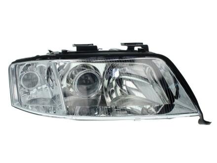 Фара передня права H7/H1, автом. регул. 9/99-5/01 AUDI A6 C5 DEPO 441-1192R-LD-EM