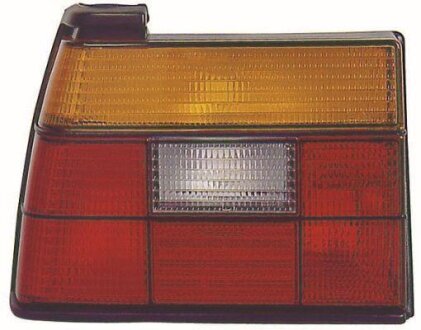 Ліхтар задній Лів (колір повороту жовтий, колір скла червон) VW JETTA II Седан 01.84-07.92 DEPO 441-1909L