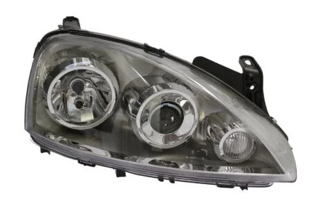 Фара передня (Фара прав. H7/H7 с поворотником, авт. регул. 7/02- [AL]) DEPO 442-1136R-LD-EM