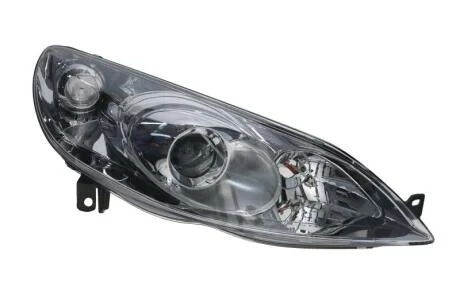 Фара передня (Фара прав. H7/H1 с поворотником, авт. регул. []) DEPO 550-1134R-LD-EM