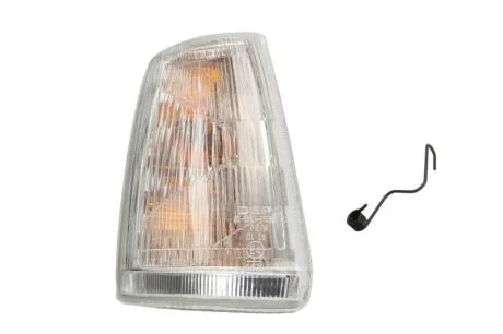 Показчик (Указатель поворота прав. бел. с патроном) DEPO 550-1506R-WE