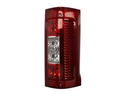Ліхтар задній прав (задня частина, P21/4W/P21W, колір повороту білий, колір скла червон) CITROEN JUMPER, FIAT DUCATO, PEUGEOT BOXER Autobus/Full body 02.02-08.06 DEPO 550-1932R-UE