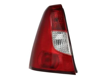 Ліхтар задній Dacia Logan Седан 4D 09.04-01.09 (L) (P21/5W/P21W, колір повороту білий, колір скла червон.) DEPO 551-1958L3LD-UE