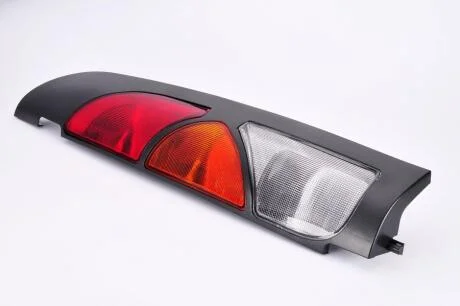 Ліхтар задній REN KANGOO I ФОНАРЬ ЗАД. ПРА. цвет индикатора жёлтый, цвет стекла красный) RENAULT KANGOO I Full body / Oversize body 08.98-04.03 DEPO 551-1959R-LD-UE