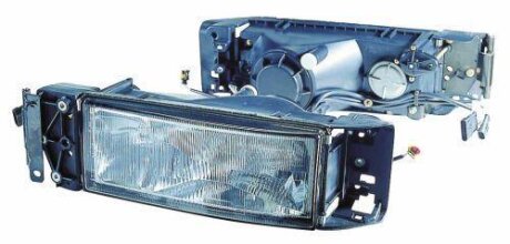 Фара передня (ICETECH Прав. фара H4/H3 авто регул.) DEPO 663-1103R-LD-EM
