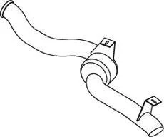 Деталь вихлопної системи Dinex 21472